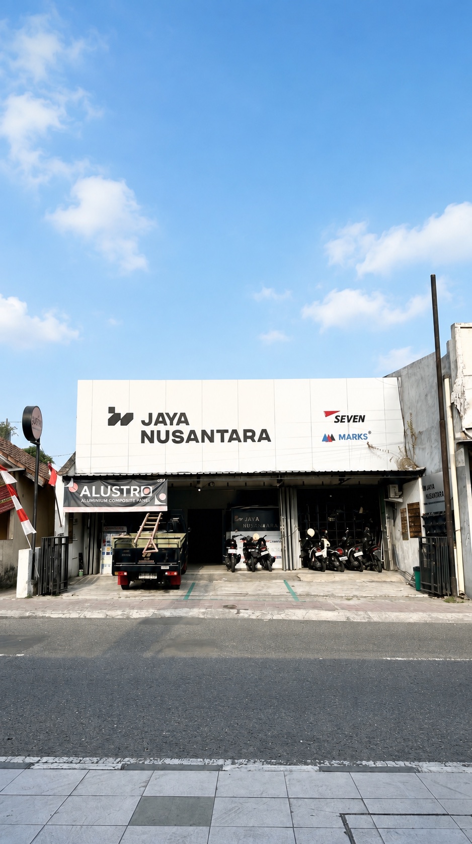 Tampak depan Jaya Nusantara Yogyakarta